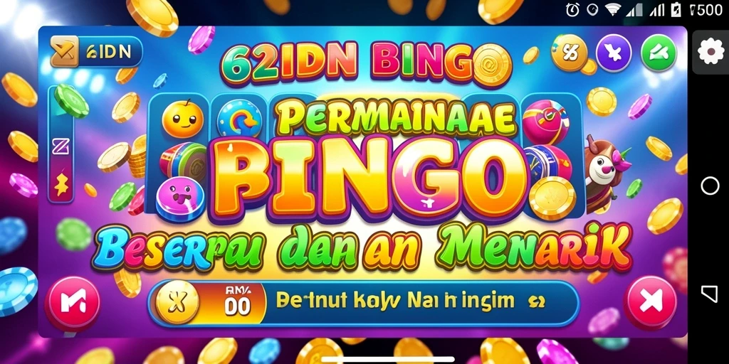 Tampilan gameplay 62IDN yang menarik saat bermain Bingo.