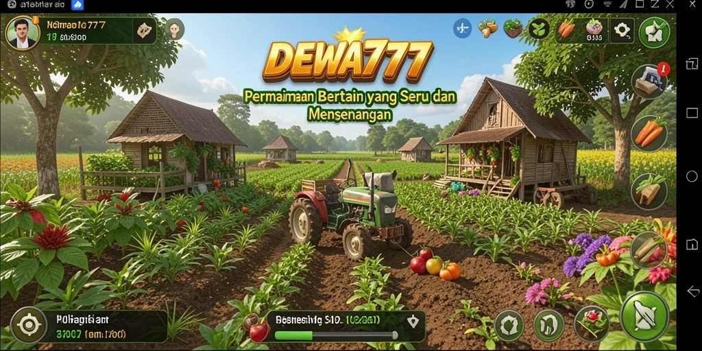 Tangkapan layar menunjukkan gameplay seru dan interaktif dalam DEWA777.