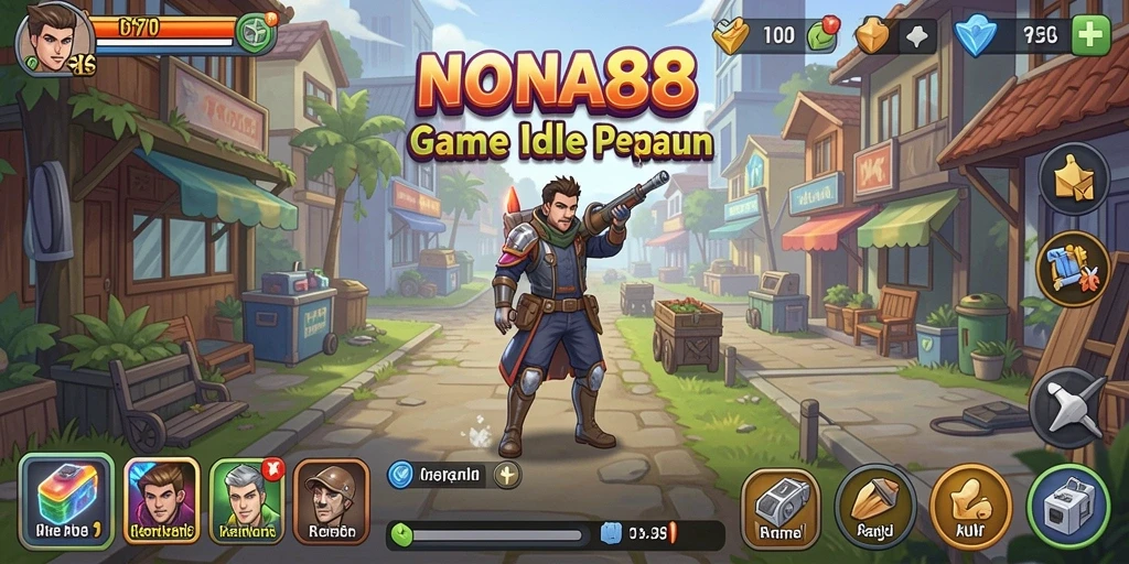 Tampilan gameplay NONA88 yang menarik dan interaktif.